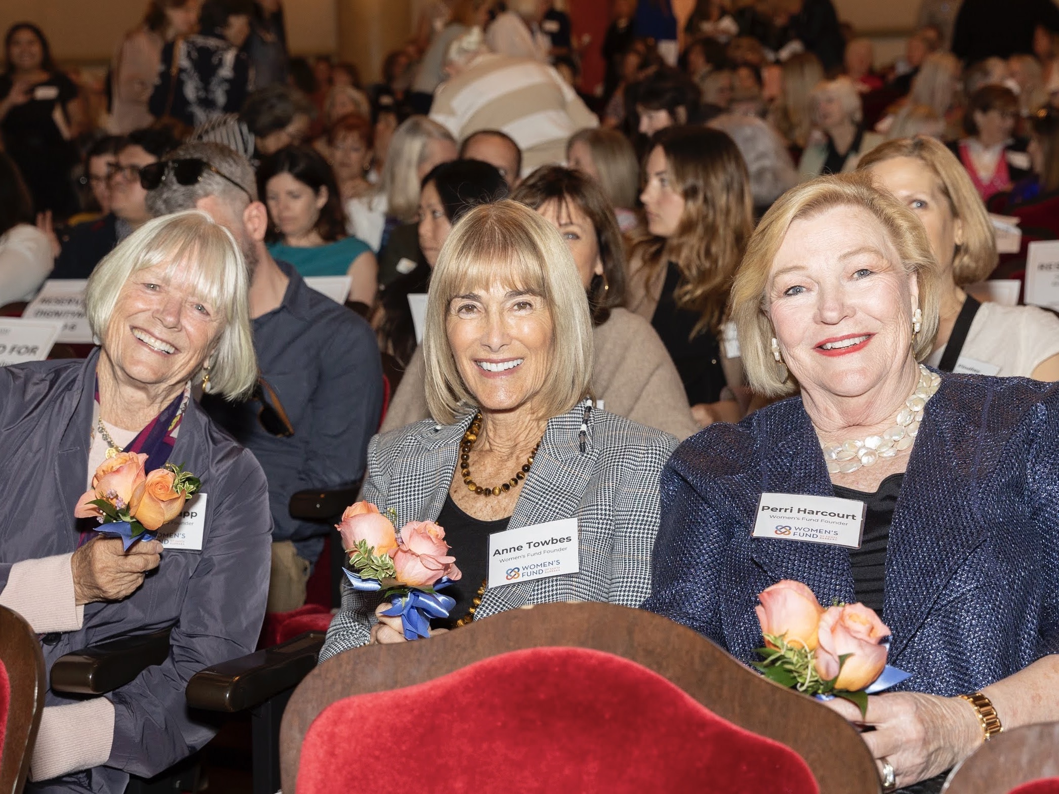 Three of the Women's Fund Founders– Joann Rapp, Anne Towbes, and Perri Harcourt