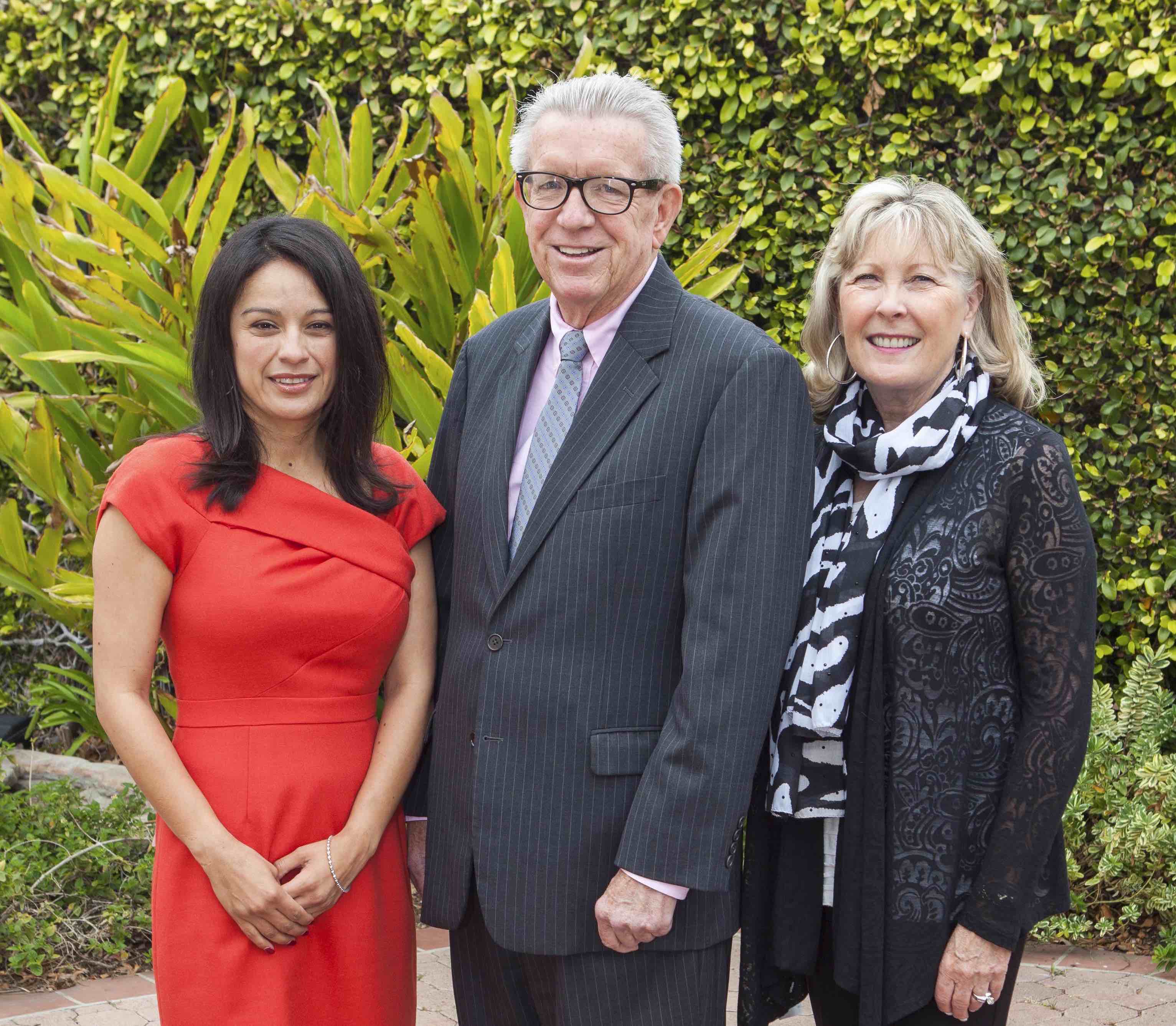 Victoria Jaurez and Craig Price, Girls Inc. of Carp. with Sally Tannenbaum