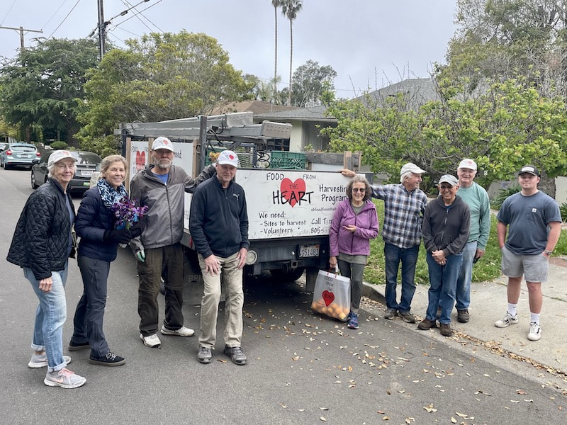 Food from the Heart volunteers & the truck to be replaced