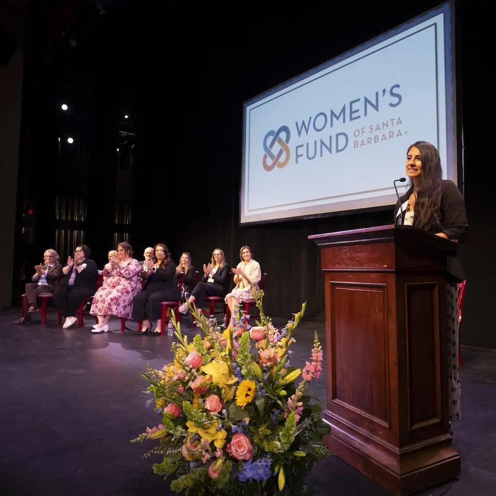 Lauren Trujillo and grantee recipients
