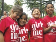 2007 Girls, Inc. happy girls in their red tee-shirts