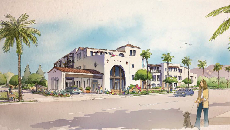 Artist rendering of Gardens on Hope