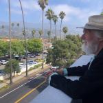 Jorge Alfaro checks out the view from the new Santa Barbara apartment complex that he now calls home. He had been living in his car for the last three years.