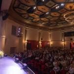 Women gathered at Lobero Theatre