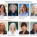 2024 Board Members for the Women's Fund of Santa Barbara