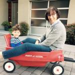 Nancy Harter with her grandson, Isaac