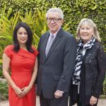 Victoria Jaurez and Craig Price, Girls Inc. of Carp. with Sally Tannenbaum
