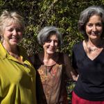 Sarah Stokes, Carol Palladini and Sallie Coughlin