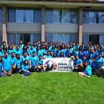 Future Leaders of America: the group with the banner