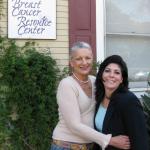 2008 Breast Cancer Resource Center two women in the pink